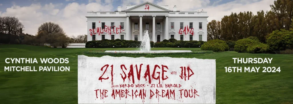 21 Savage at The Cynthia Woods Mitchell Pavilion