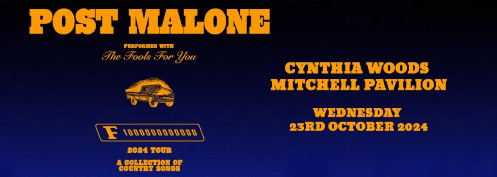 Post Malone at The Cynthia Woods Mitchell Pavilion