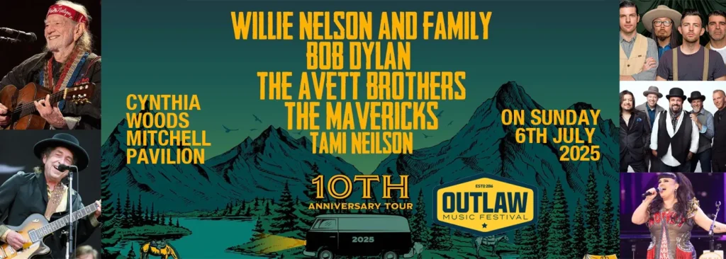 Outlaw Music Festival at The Cynthia Woods Mitchell Pavilion