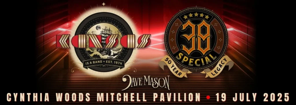 Kansas & .38 Special at The Cynthia Woods Mitchell Pavilion